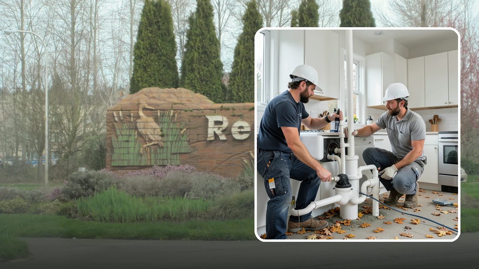 Garbage Disposal Installation in Renton, King County, WA - Installing or replacing an under-sink garbage disposal with proper mounting, wiring, and drain connections.