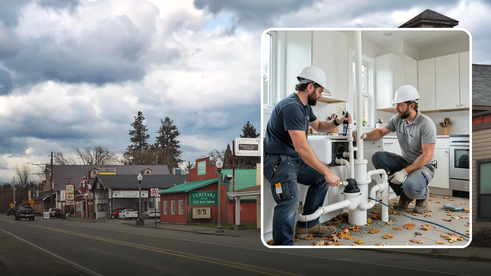 Garbage Disposal Installation in Roy, Pierce County, WA - Installing or replacing an under-sink garbage disposal with proper mounting, wiring, and drain connections.