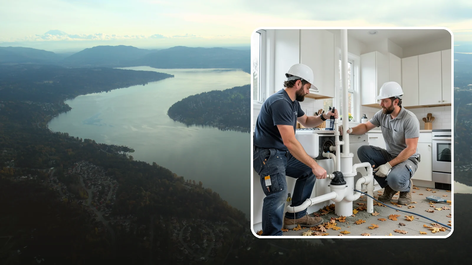 Garbage Disposal Installation in Sammamish, King County, WA - Installing or replacing an under-sink garbage disposal with proper mounting, wiring, and drain connections.