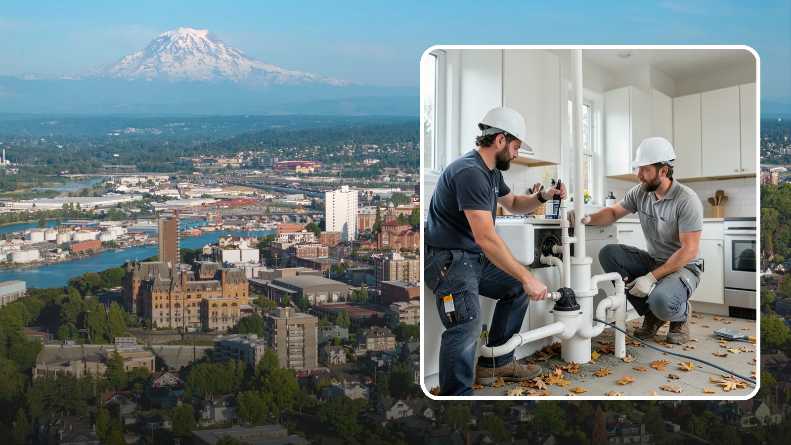 Garbage Disposal Installation in Tacoma, Pierce County, WA - Installing or replacing an under-sink garbage disposal with proper mounting, wiring, and drain connections.