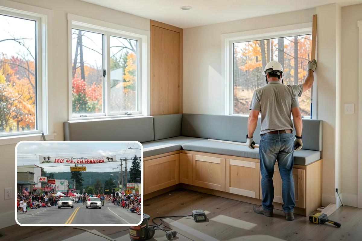 Garden Window Installation in Carnation, King County, WA - Bright, multi-sided glass for growing plants