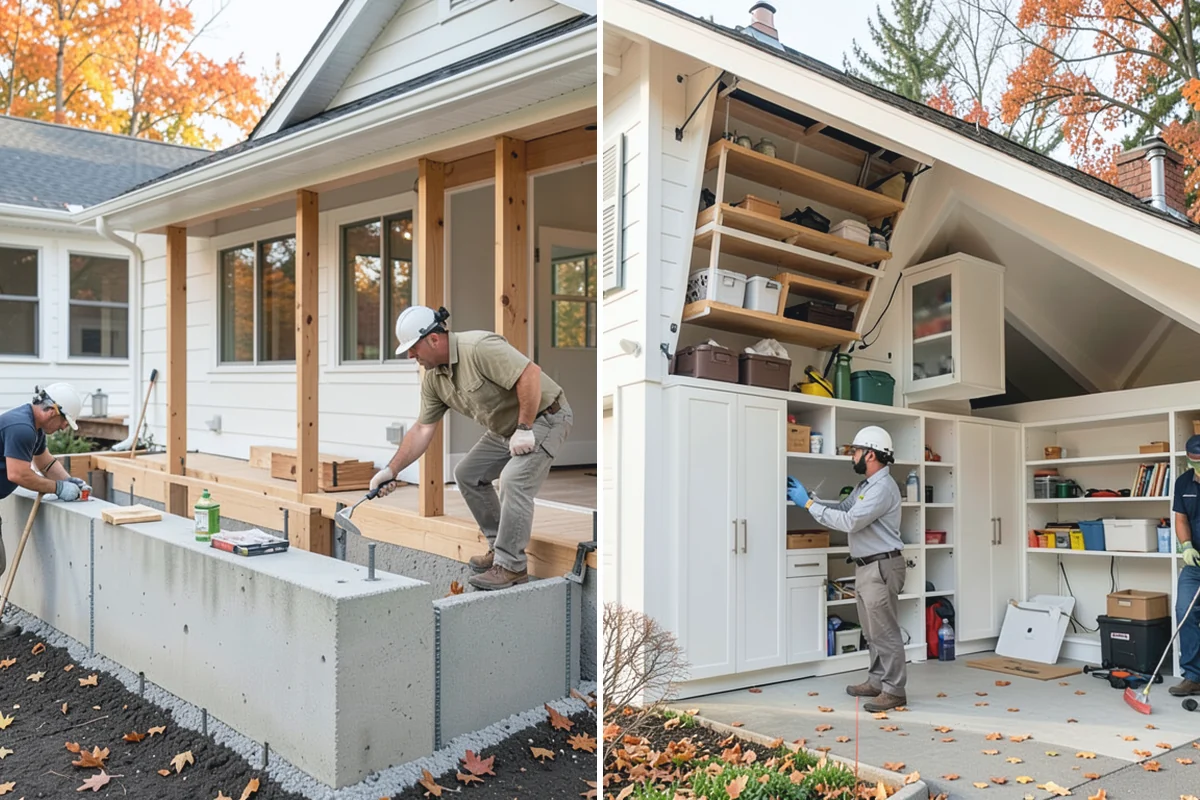 Garden Window Installation in Darrington, Snohomish County, WA - Verify the opening and design the projection