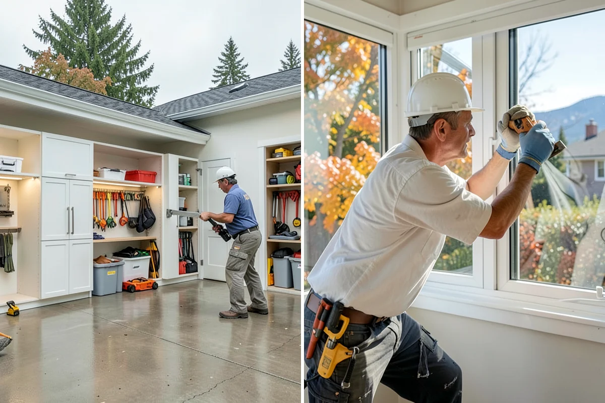 Garden Window Installation in Fircrest, Pierce County, WA - Verify the opening and design the projection