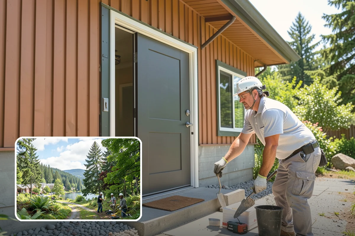 Garden Window Installation in Lake Forest Park, King County, WA - Bright, multi-sided glass for growing plants