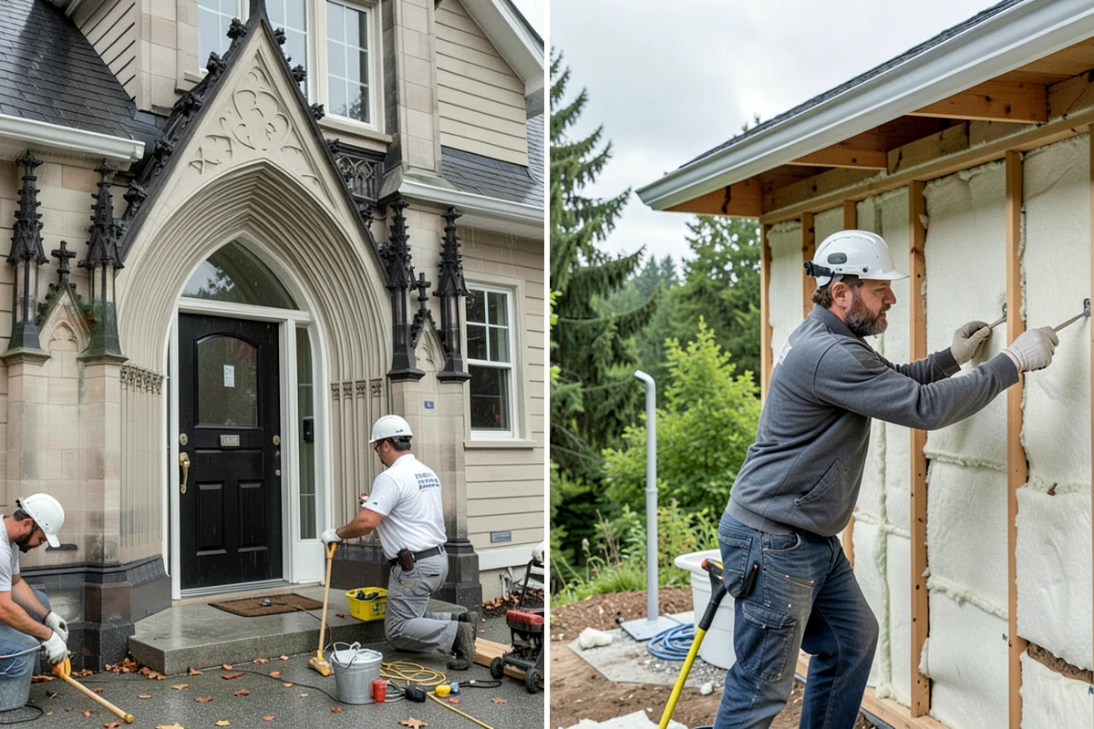 Garden Window Installation in Lake Forest Park, King County, WA - Verify the opening and design the projection