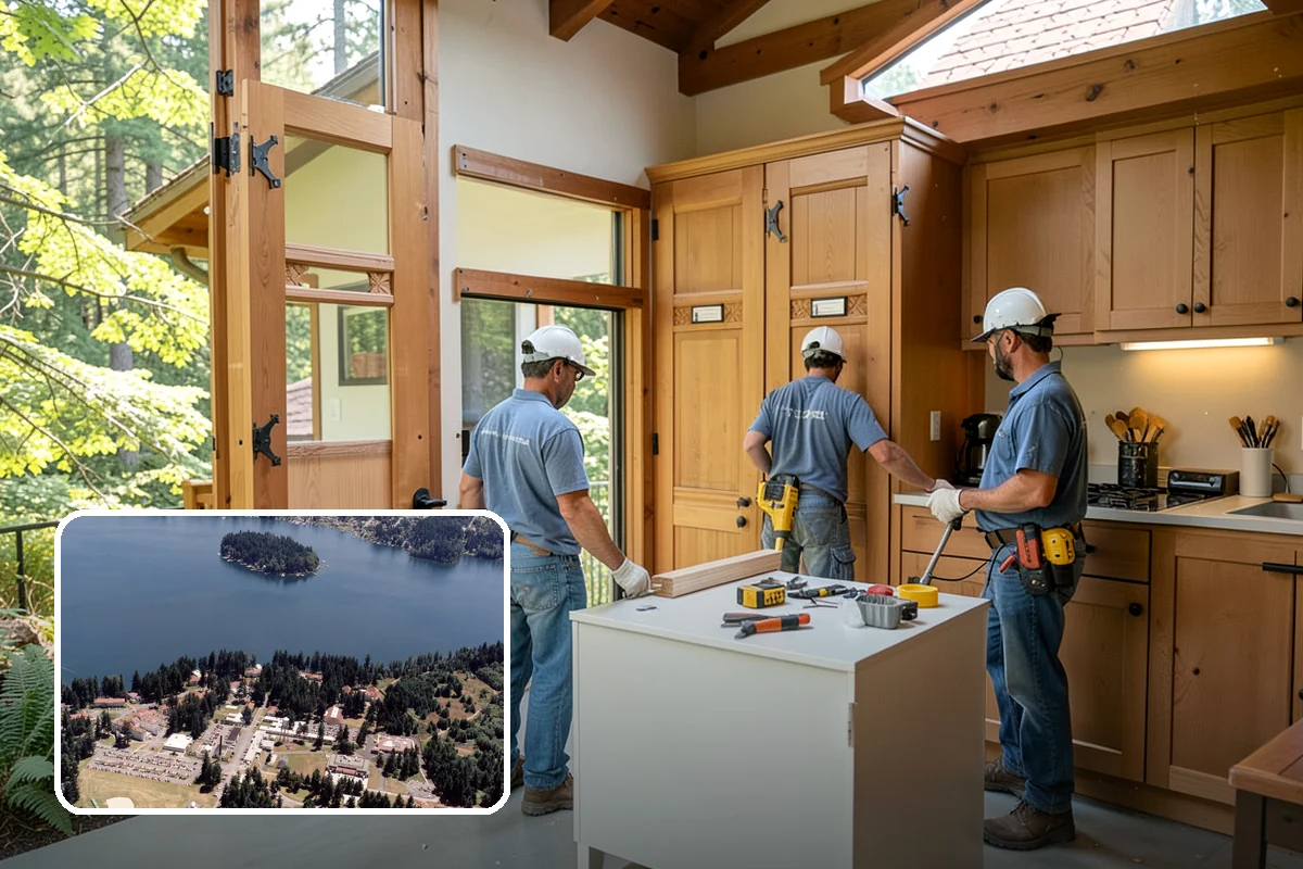 Garden Window Installation in Lakewood, Pierce County, WA - Bright, multi-sided glass for growing plants