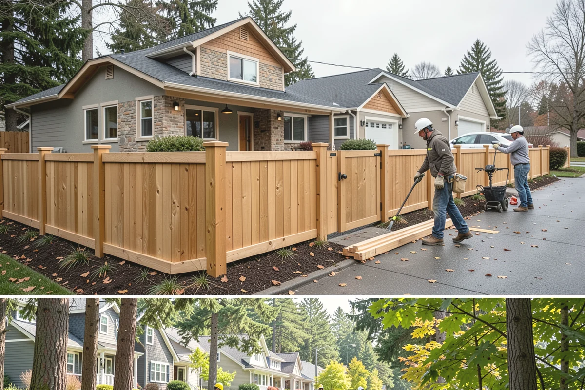 Garden Window Installation in Normandy Park, King County, WA - Garden window installs are best done in drier weather since the wall opening is temporarily extended outward.