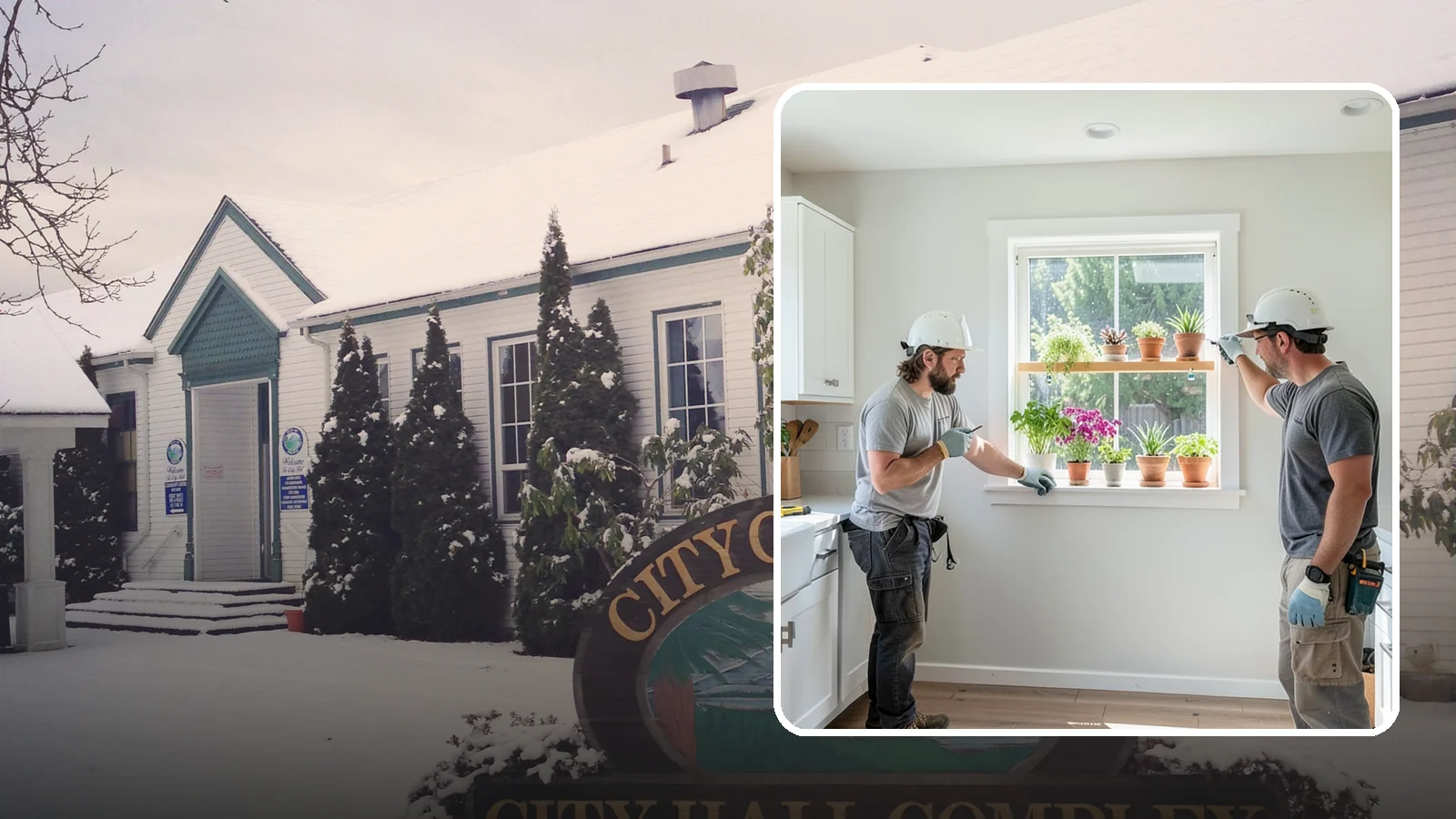 Garden Window Installation in Pacific, King County, WA - Installing projecting garden windows that create a sunny shelf for herbs, plants, and kitchen greenery.