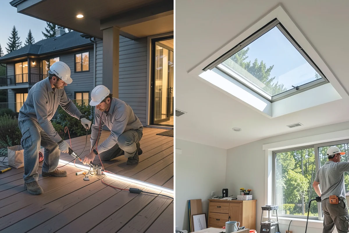 Garden Window Installation in Redmond, King County, WA - Verify the opening and design the projection