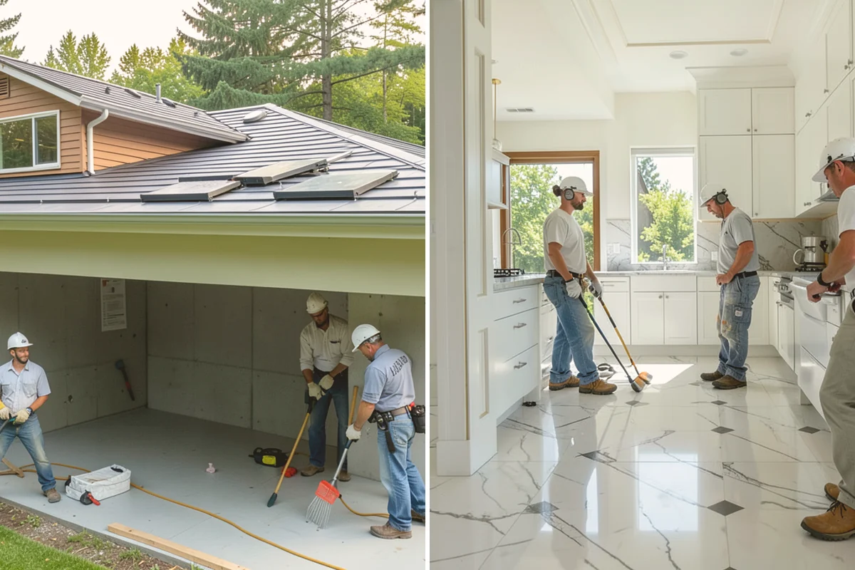Garden Window Installation in Sammamish, King County, WA - Verify the opening and design the projection
