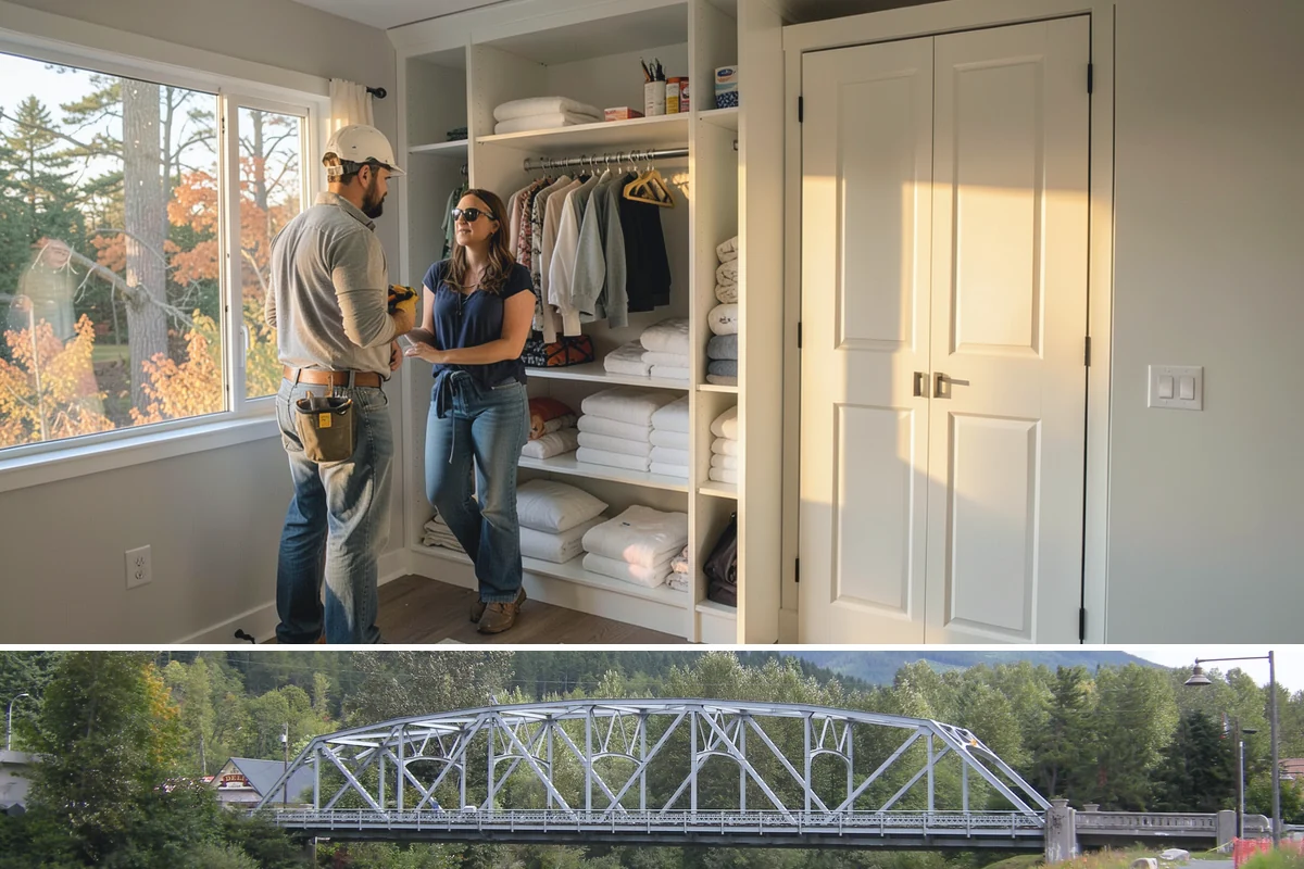 Garden Window Installation in Skykomish, King County, WA - Garden window installs are best done in drier weather since the wall opening is temporarily extended outward.