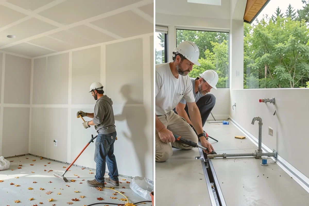 Gas Fireplace Installation in Lynnwood, Snohomish County, WA - Confirm gas capacity and plan the vent route