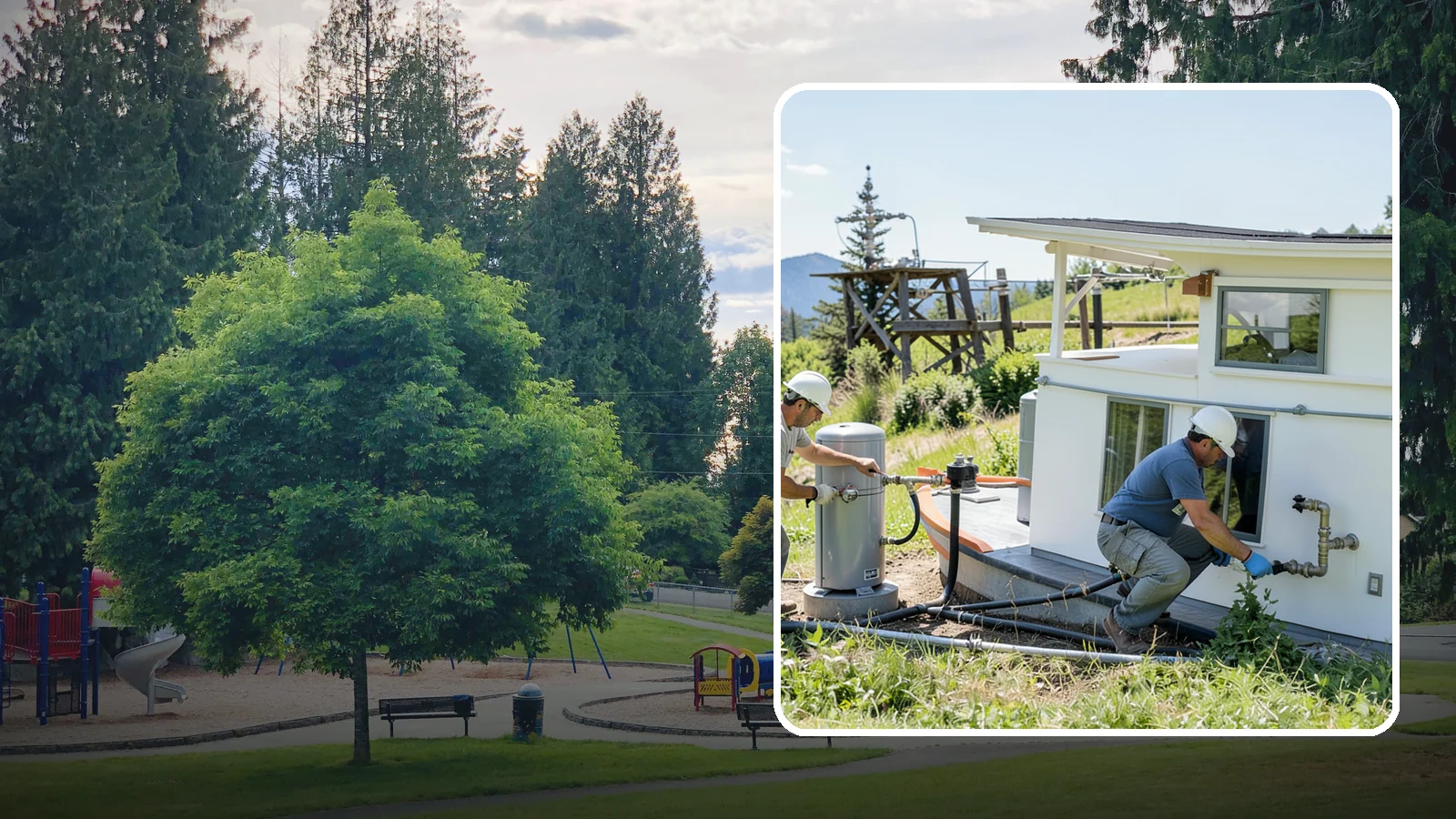 Gas Line Installation in Bonney Lake, Pierce County, WA - We install or extend natural gas and propane lines to serve ranges, water heaters, fireplaces, generators, and outdoor appliances.