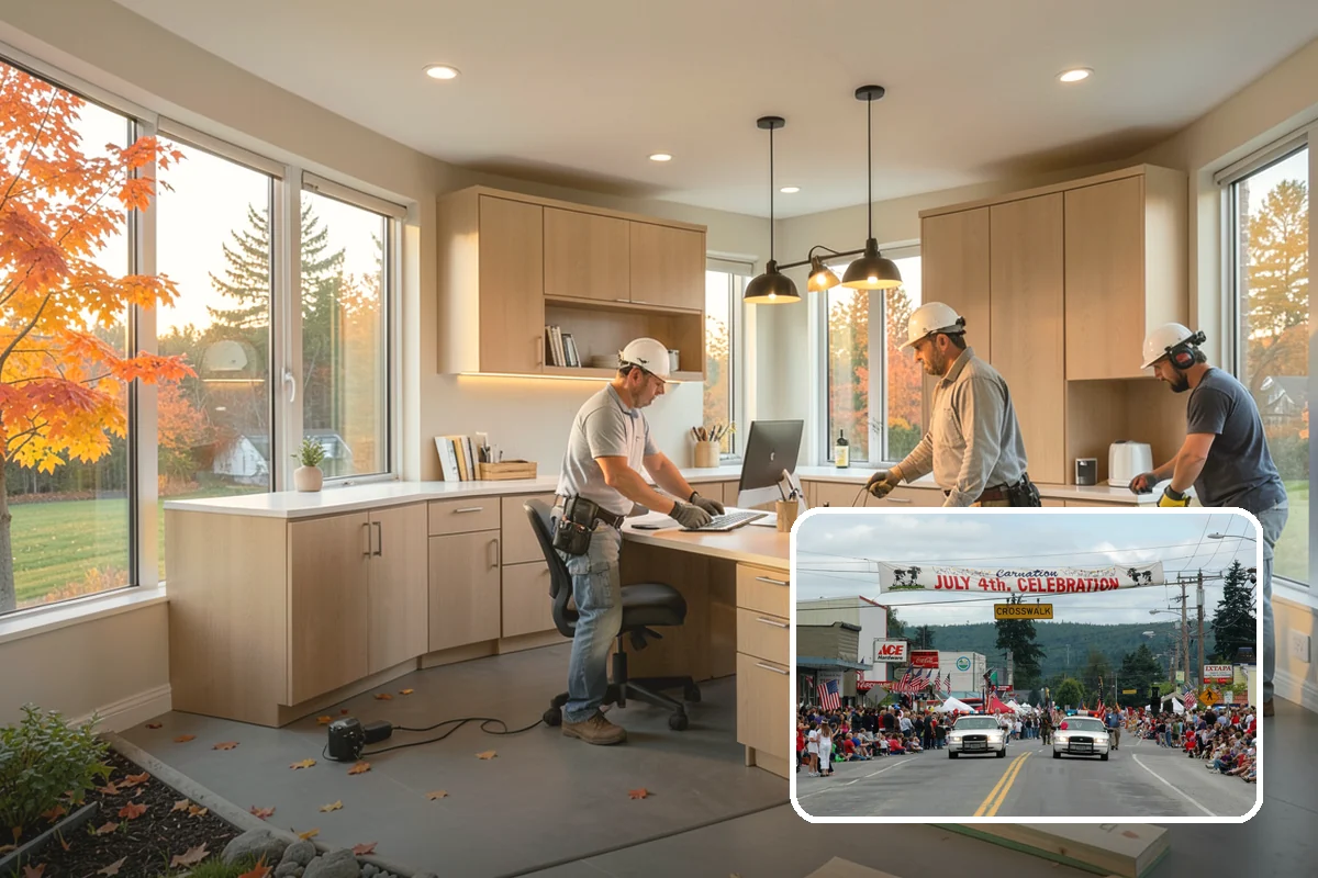 Gas Line Installation in Carnation, King County, WA - Correctly sized piping delivers full performance to every appliance