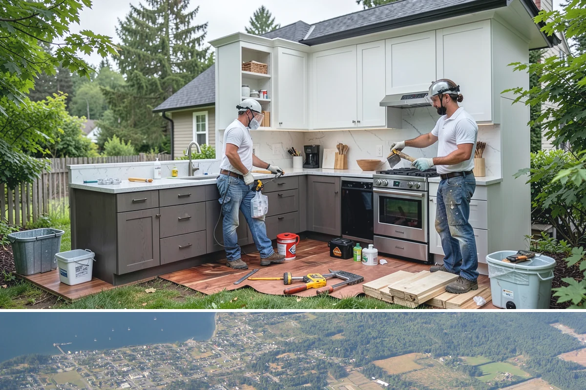 Gas Line Installation in Coupeville, Island County, WA - Gas line work runs indoors and out year-round, though pairing outdoor runs with dry weather keeps trenching tidy.