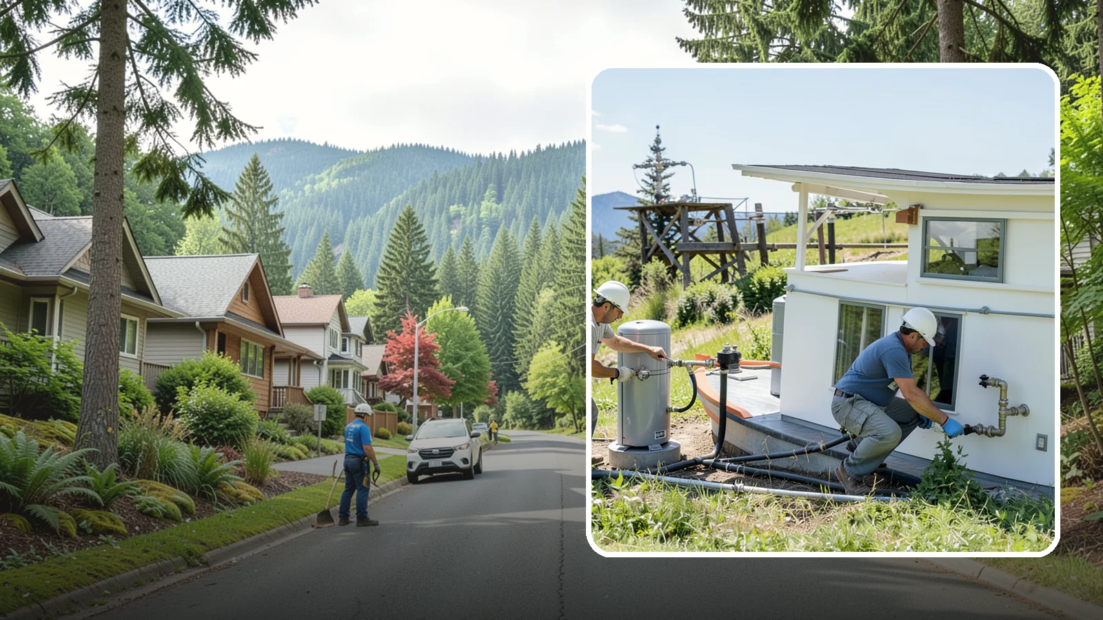 Gas Line Installation in Darrington, Snohomish County, WA - We install or extend natural gas and propane lines to serve ranges, water heaters, fireplaces, generators, and outdoor appliances.