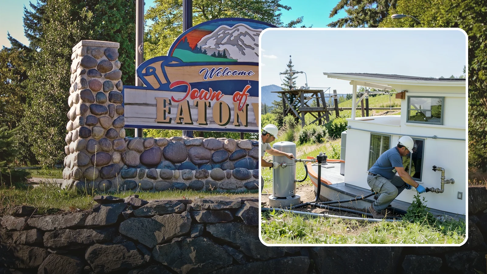 Gas Line Installation in Eatonville, Pierce County, WA - We install or extend natural gas and propane lines to serve ranges, water heaters, fireplaces, generators, and outdoor appliances.