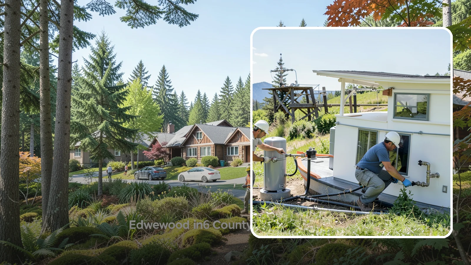 Gas Line Installation in Edgewood, Pierce County, WA - We install or extend natural gas and propane lines to serve ranges, water heaters, fireplaces, generators, and outdoor appliances.