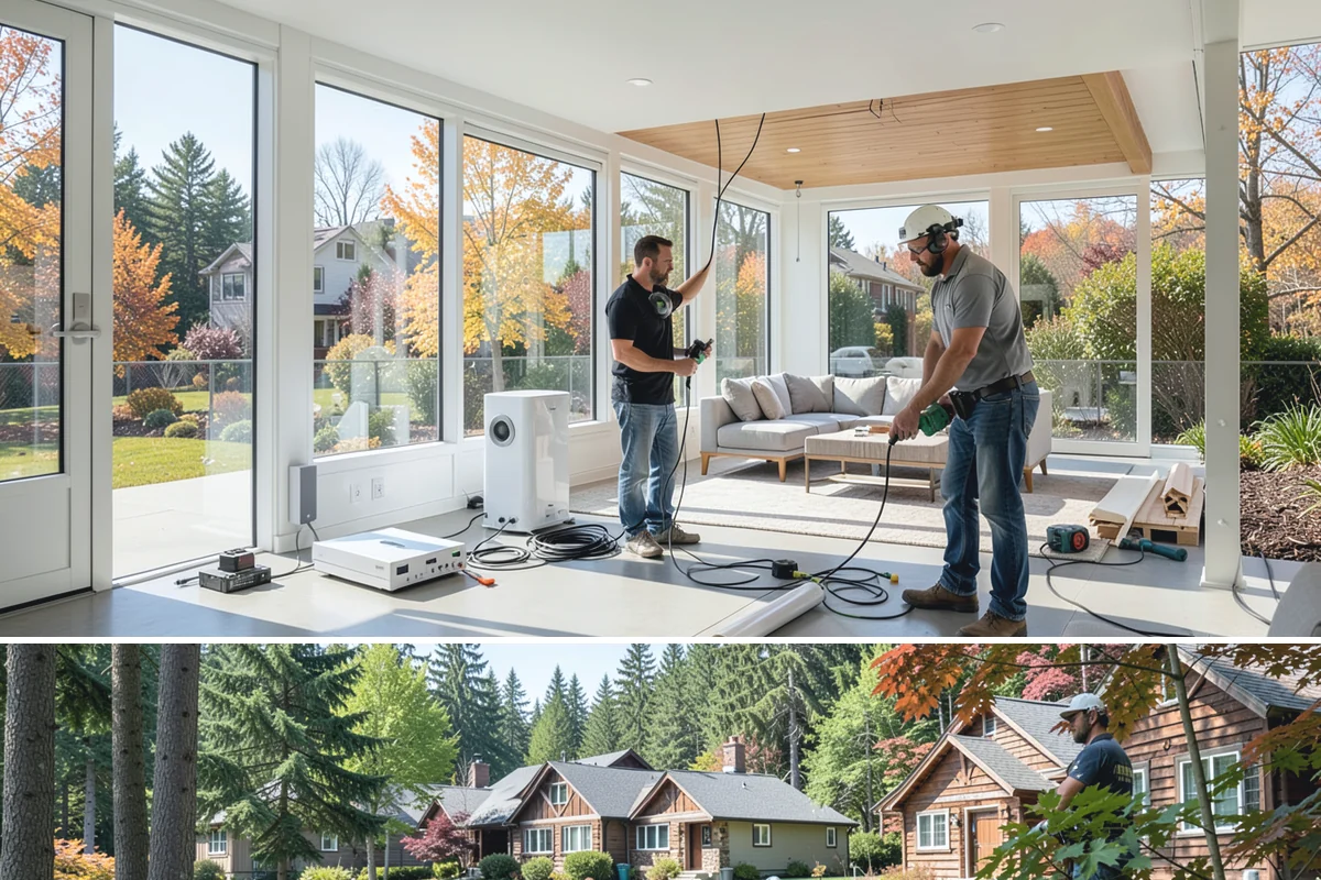 Gas Line Installation in Edgewood, Pierce County, WA - Gas line work runs indoors and out year-round, though pairing outdoor runs with dry weather keeps trenching tidy.