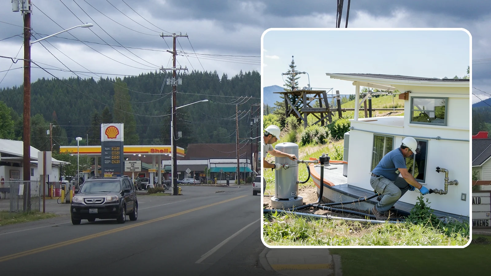 Gas Line Installation in Granite Falls, Snohomish County, WA - We install or extend natural gas and propane lines to serve ranges, water heaters, fireplaces, generators, and outdoor appliances.