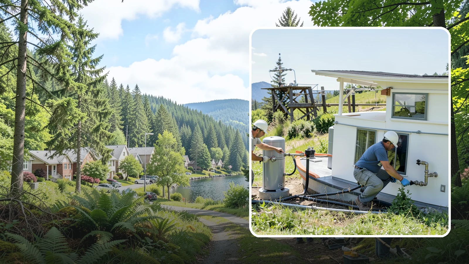 Gas Line Installation in Lake Forest Park, King County, WA - We install or extend natural gas and propane lines to serve ranges, water heaters, fireplaces, generators, and outdoor appliances.