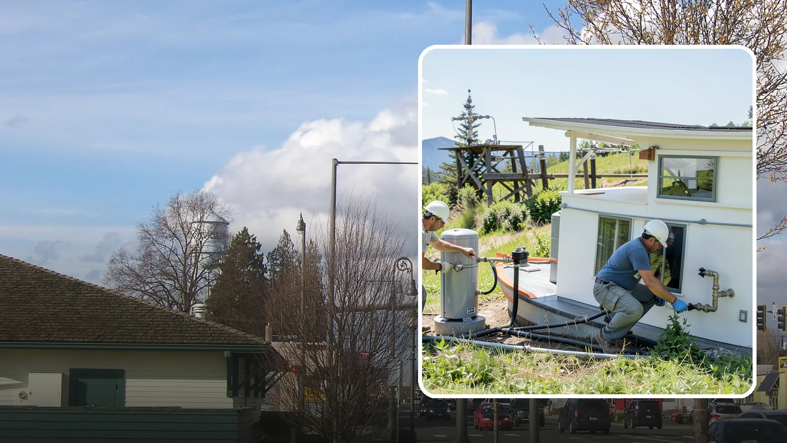Gas Line Installation in Marysville, Snohomish County, WA - We install or extend natural gas and propane lines to serve ranges, water heaters, fireplaces, generators, and outdoor appliances.