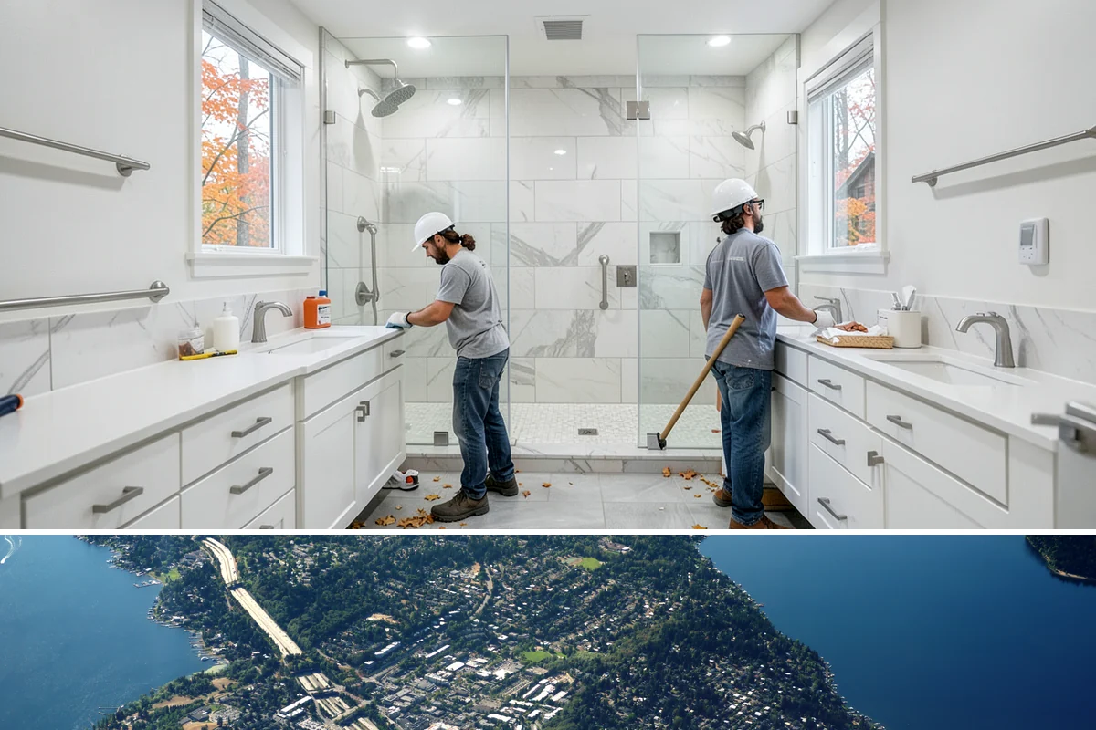 Gas Line Installation in Mercer Island, King County, WA - Gas line work runs indoors and out year-round, though pairing outdoor runs with dry weather keeps trenching tidy.