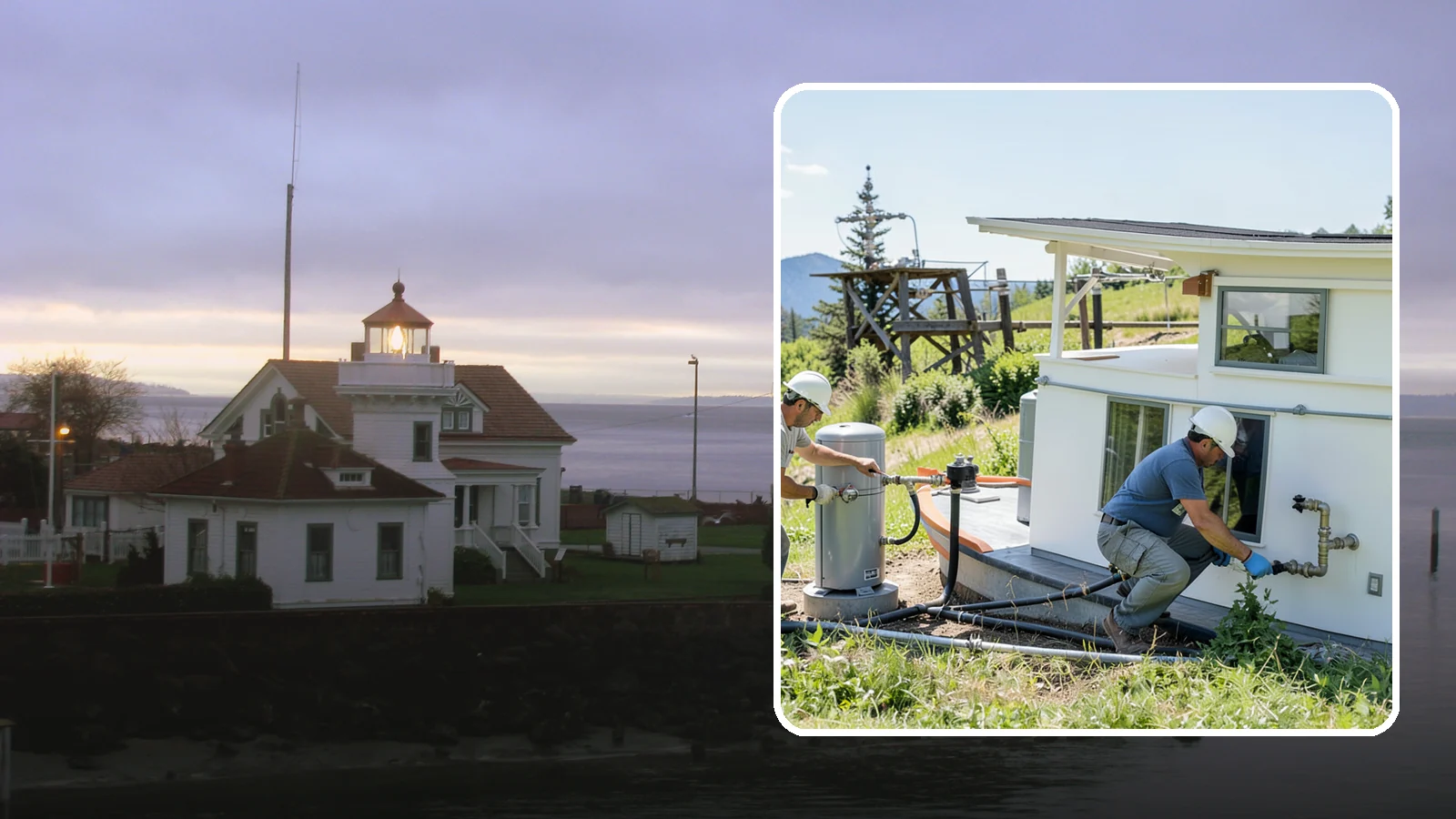 Gas Line Installation in Mukilteo, Snohomish County, WA - We install or extend natural gas and propane lines to serve ranges, water heaters, fireplaces, generators, and outdoor appliances.