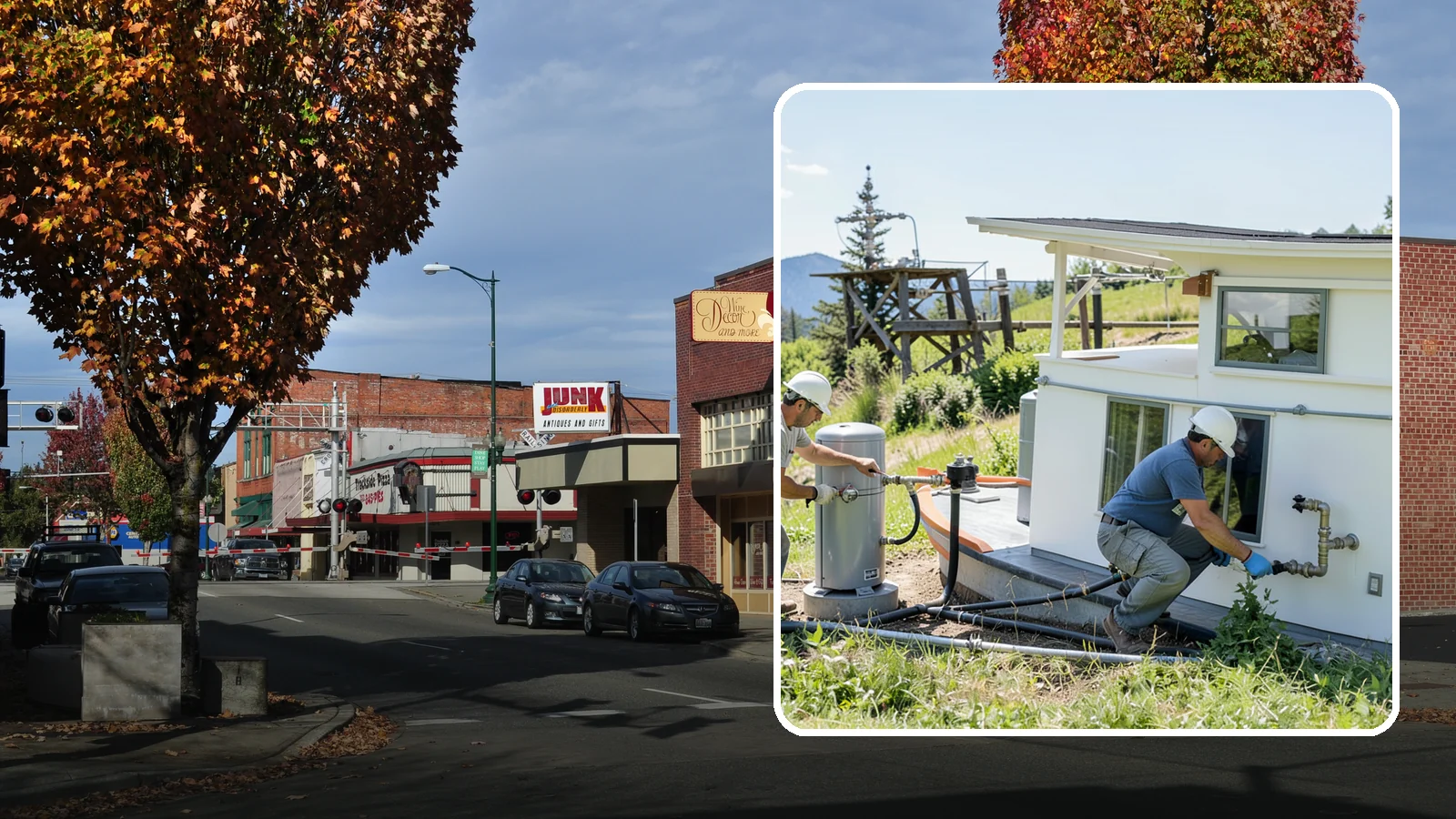 Gas Line Installation in Puyallup, Pierce County, WA - We install or extend natural gas and propane lines to serve ranges, water heaters, fireplaces, generators, and outdoor appliances.