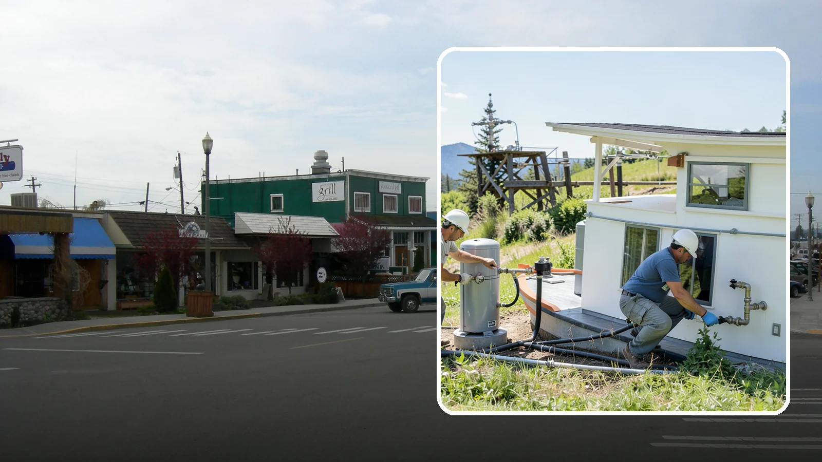 Gas Line Installation in Stanwood, Snohomish County, WA - We install or extend natural gas and propane lines to serve ranges, water heaters, fireplaces, generators, and outdoor appliances.