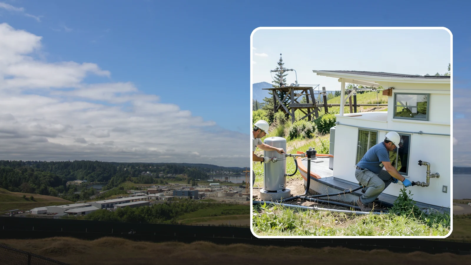 Gas Line Installation in University Place, Pierce County, WA - We install or extend natural gas and propane lines to serve ranges, water heaters, fireplaces, generators, and outdoor appliances.