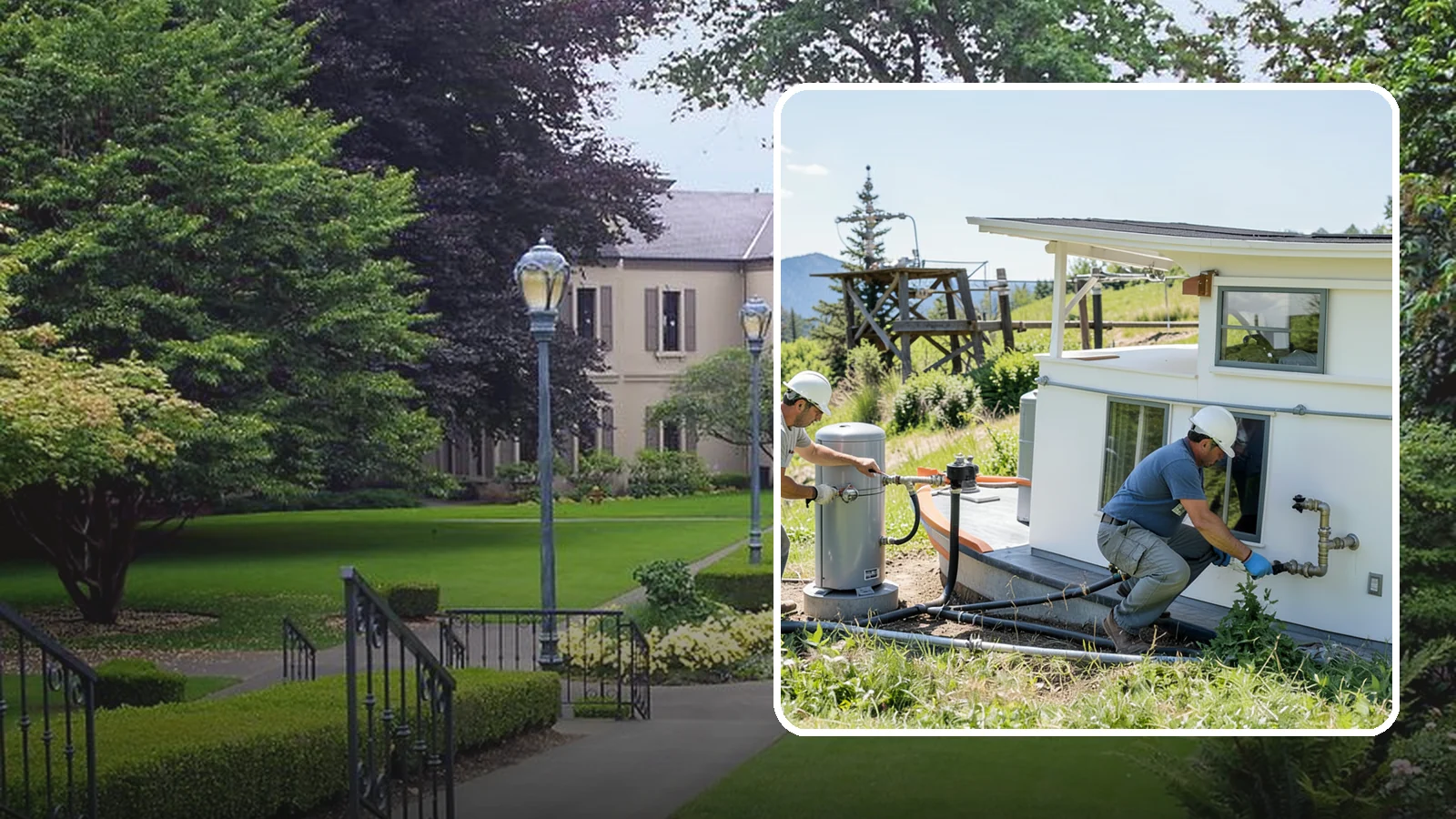 Gas Line Installation in Woodinville, King County, WA - We install or extend natural gas and propane lines to serve ranges, water heaters, fireplaces, generators, and outdoor appliances.