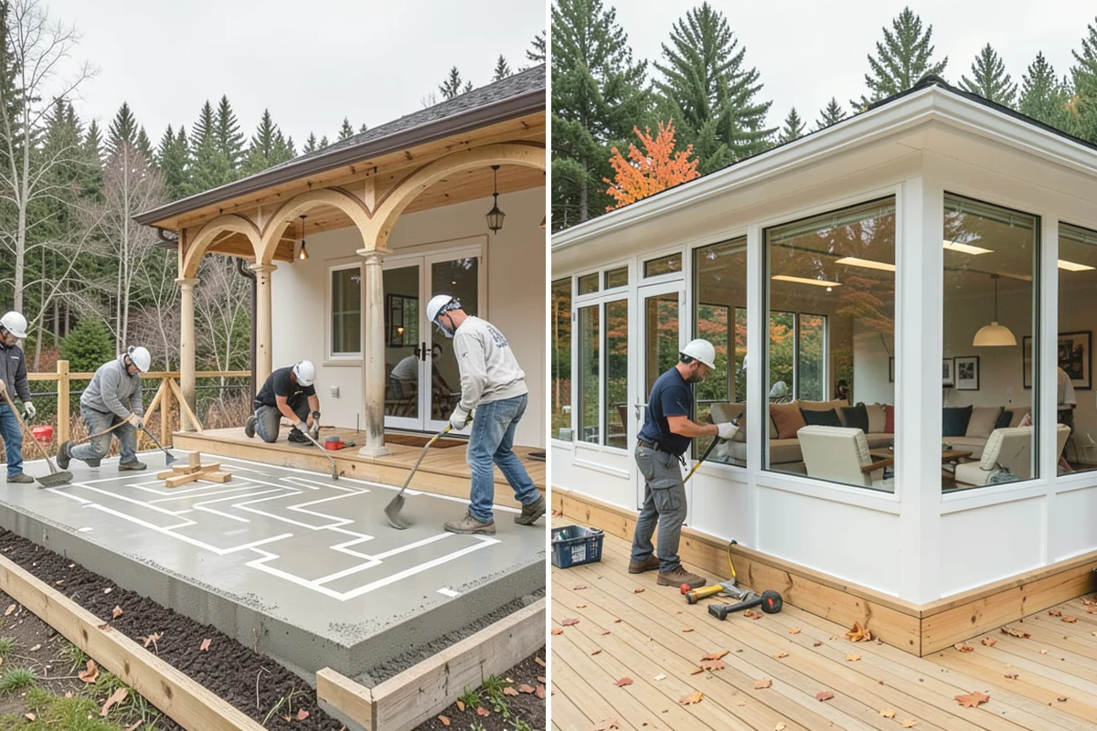 Gazebo Construction in Anacortes, Skagit County, WA - Select a location and finalize the size and roof style
