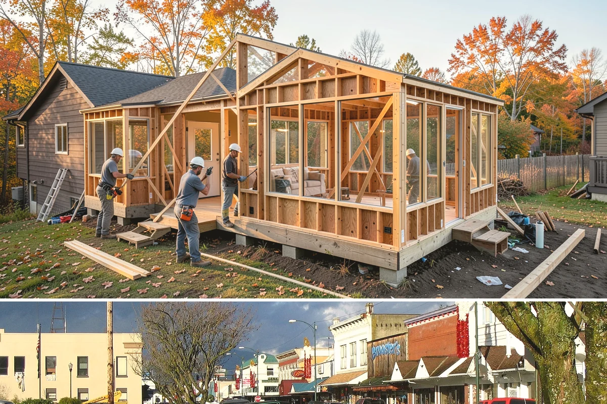 Gazebo Construction in Arlington, Snohomish County, WA - Summer scheduling lets the roof and finishes complete before the fall rains arrive.
