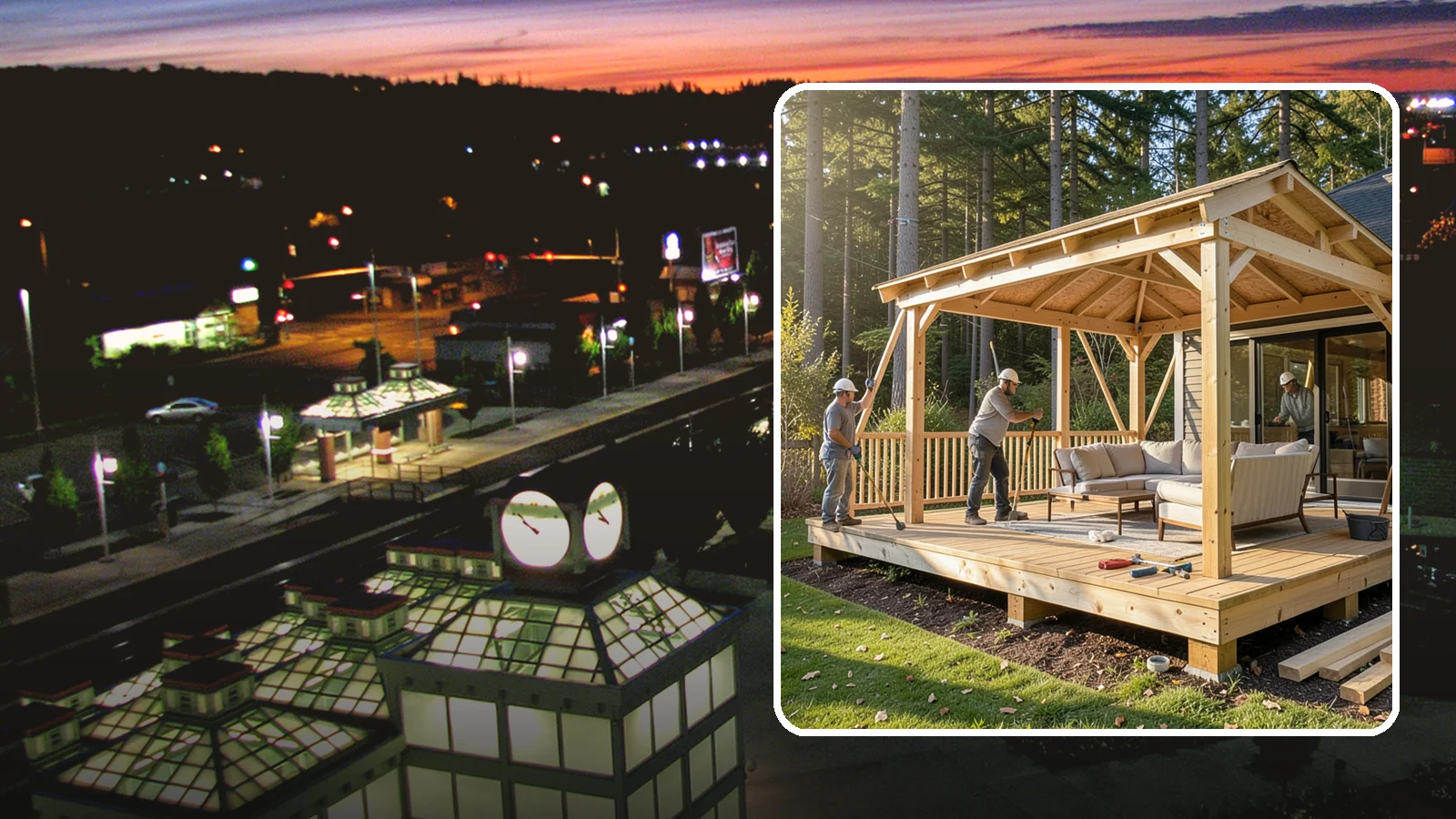 Gazebo Construction in Auburn, King County, WA - A freestanding gazebo that gives your backyard a sheltered, all-weather gathering spot built for Northwest conditions.