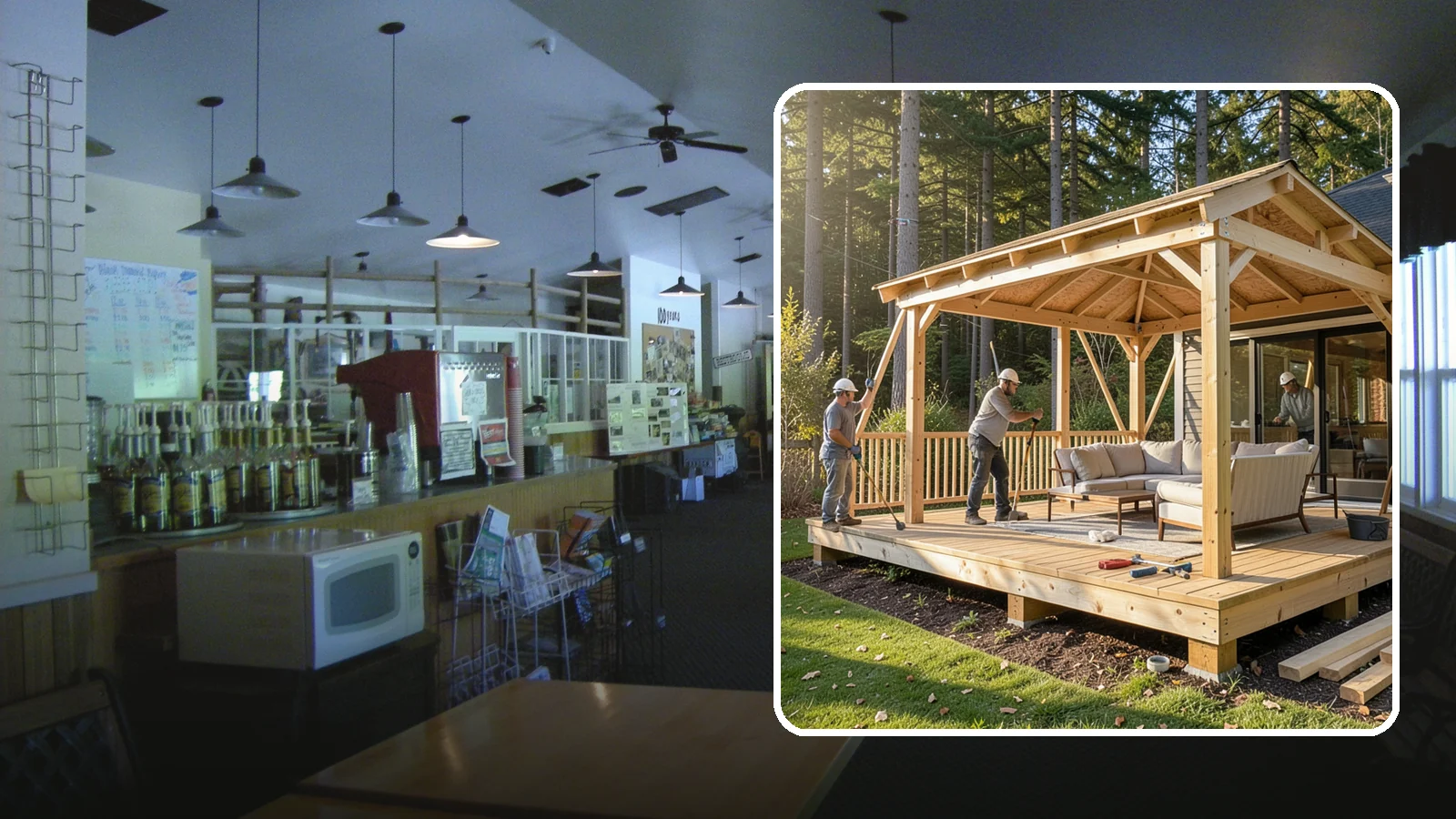 Gazebo Construction in Black Diamond, King County, WA - A freestanding gazebo that gives your backyard a sheltered, all-weather gathering spot built for Northwest conditions.