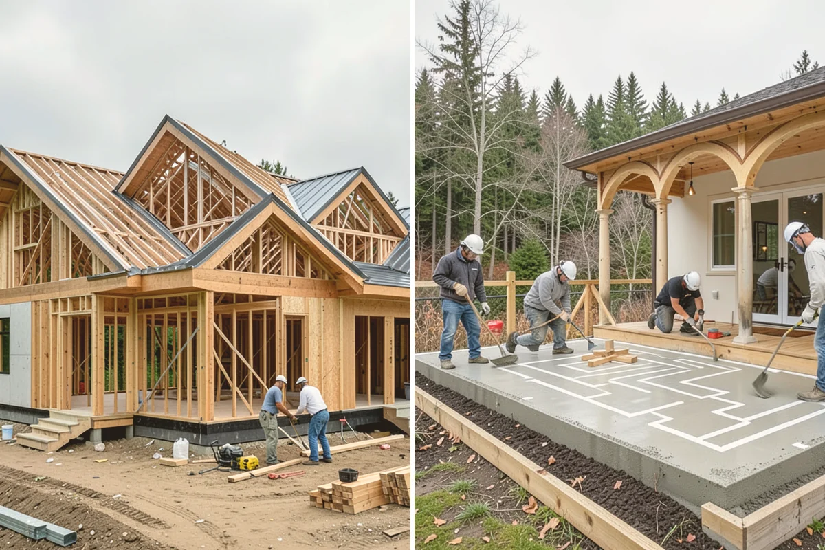 Gazebo Construction in Brier, Snohomish County, WA - Select a location and finalize the size and roof style