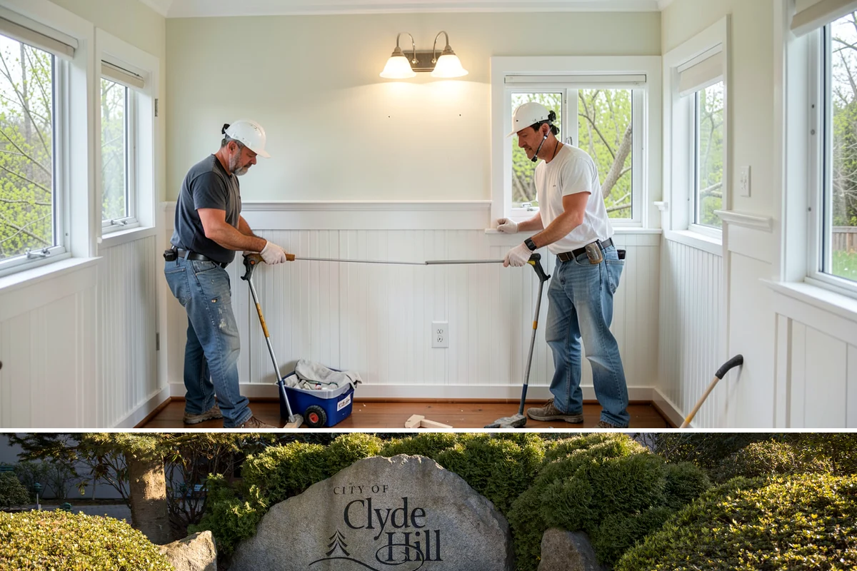 Gazebo Construction in Clyde Hill, King County, WA - Summer scheduling lets the roof and finishes complete before the fall rains arrive.