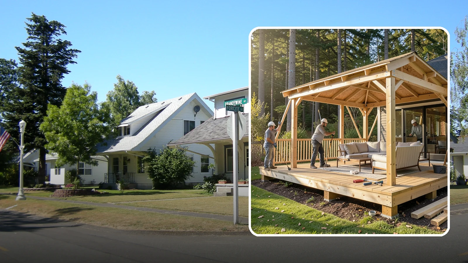 Gazebo Construction in DuPont, Pierce County, WA - A freestanding gazebo that gives your backyard a sheltered, all-weather gathering spot built for Northwest conditions.