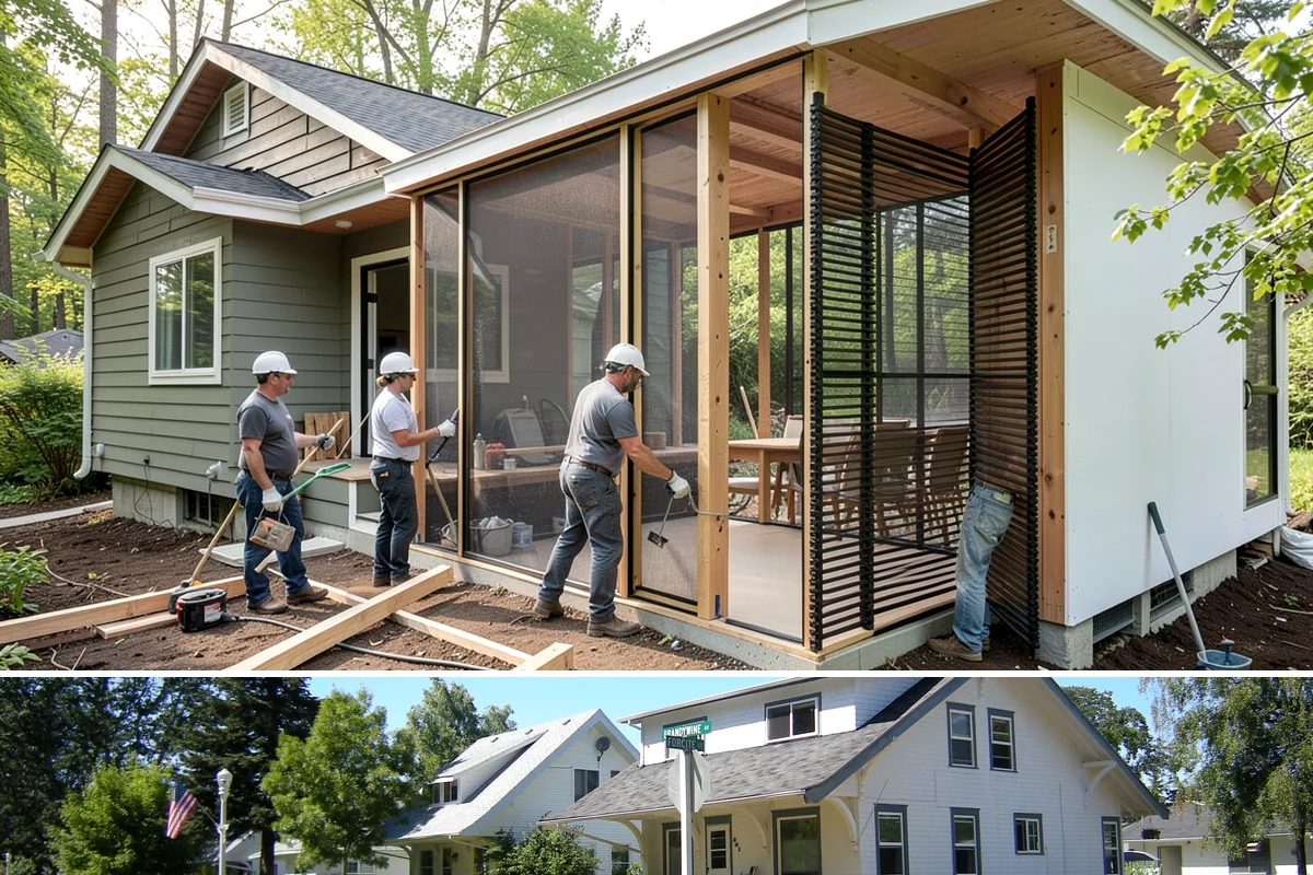 Gazebo Construction in DuPont, Pierce County, WA - Summer scheduling lets the roof and finishes complete before the fall rains arrive.