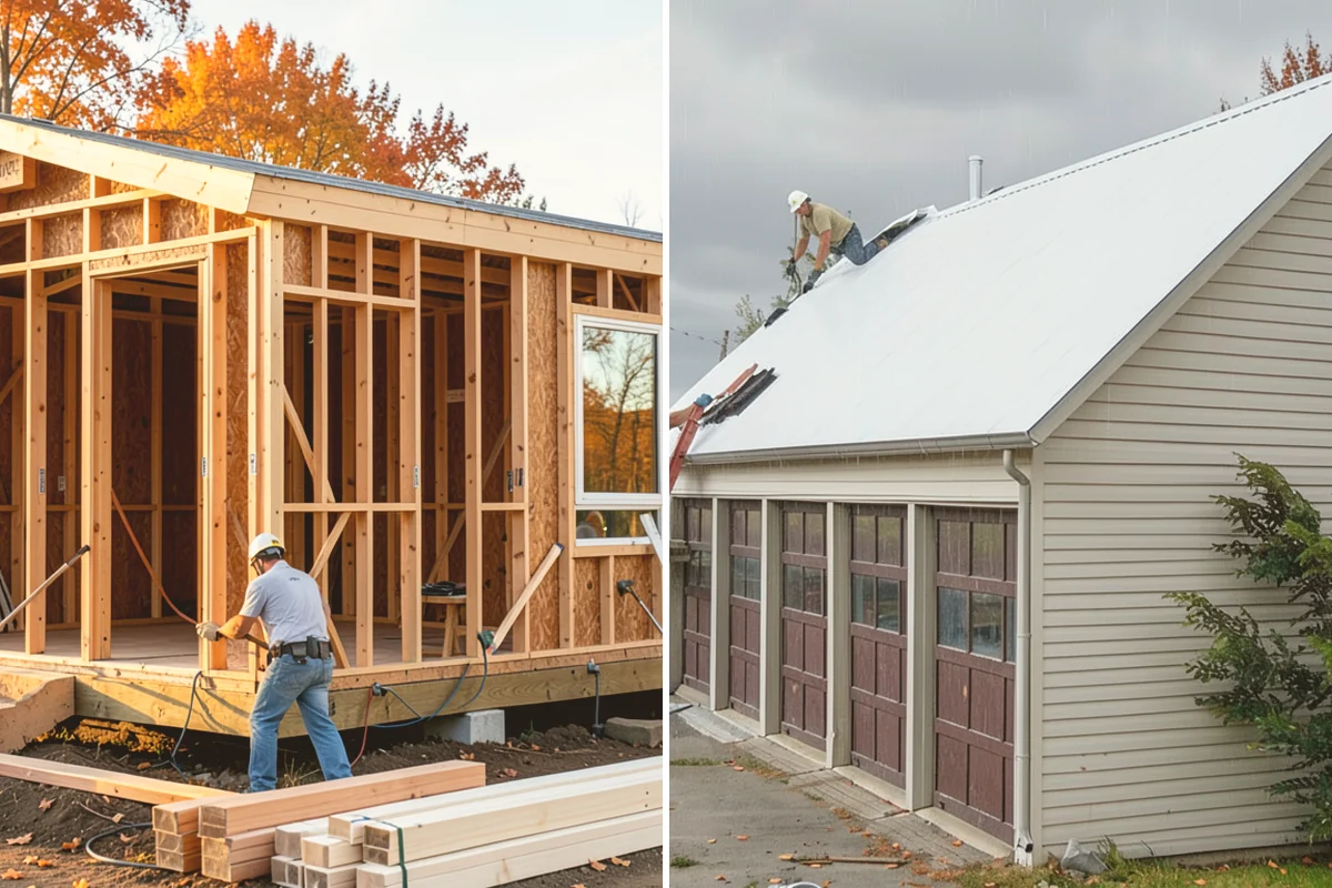 Gazebo Construction in Eatonville, Pierce County, WA - Select a location and finalize the size and roof style
