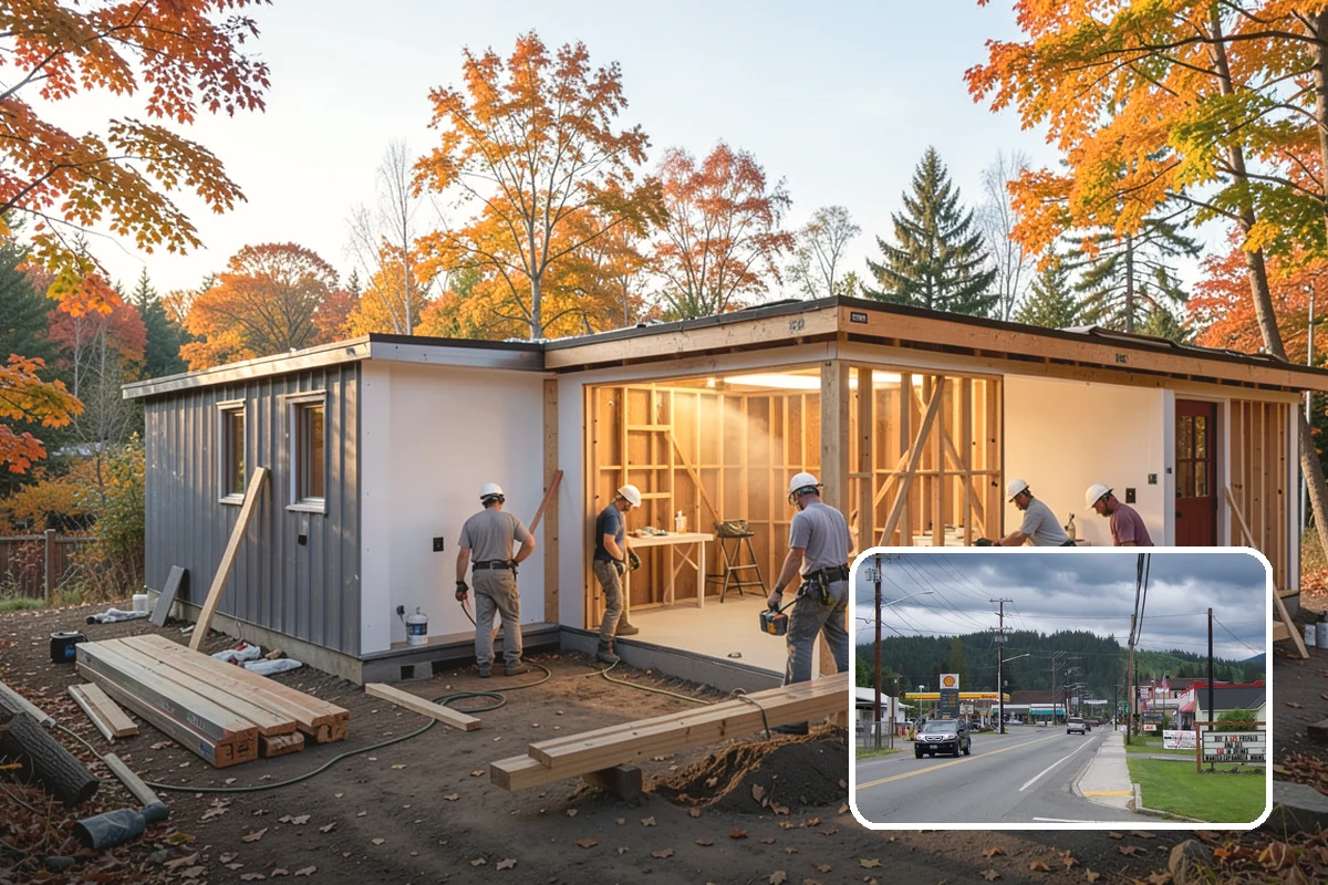 Gazebo Construction in Granite Falls, Snohomish County, WA - Provides fully covered outdoor shelter in any weather