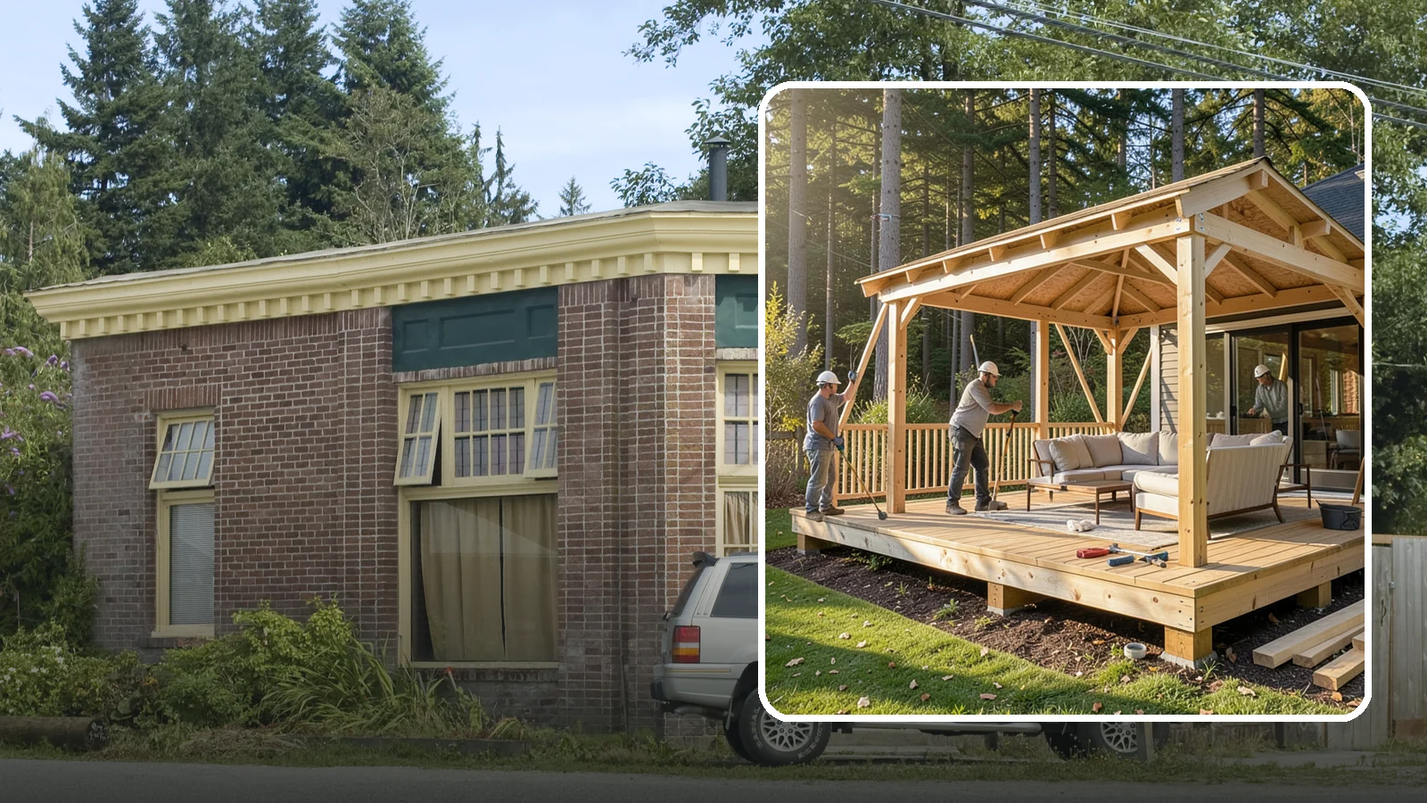Gazebo Construction in Hamilton, Skagit County, WA - A freestanding gazebo that gives your backyard a sheltered, all-weather gathering spot built for Northwest conditions.