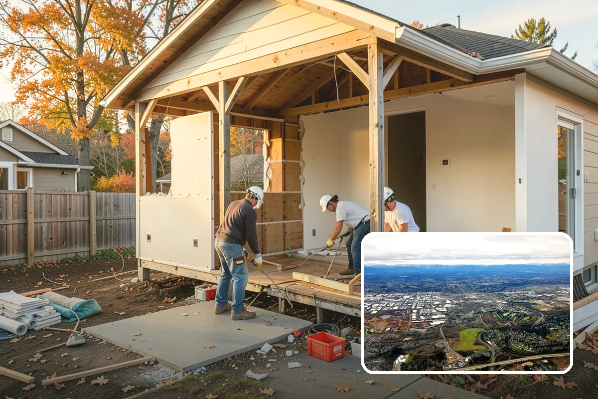 Gazebo Construction in Kent, King County, WA - Provides fully covered outdoor shelter in any weather