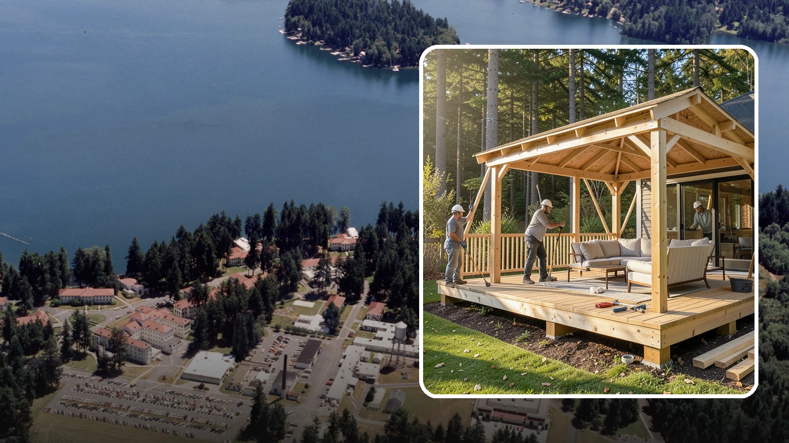 Gazebo Construction in Lakewood, Pierce County, WA - A freestanding gazebo that gives your backyard a sheltered, all-weather gathering spot built for Northwest conditions.