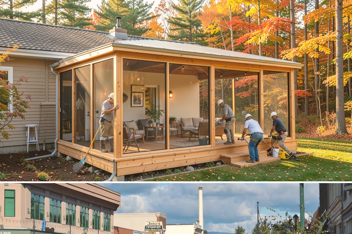 Gazebo Construction in Monroe, Snohomish County, WA - Summer scheduling lets the roof and finishes complete before the fall rains arrive.