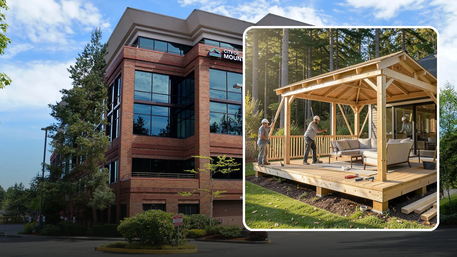 Gazebo Construction in Mountlake Terrace, Snohomish County, WA - A freestanding gazebo that gives your backyard a sheltered, all-weather gathering spot built for Northwest conditions.