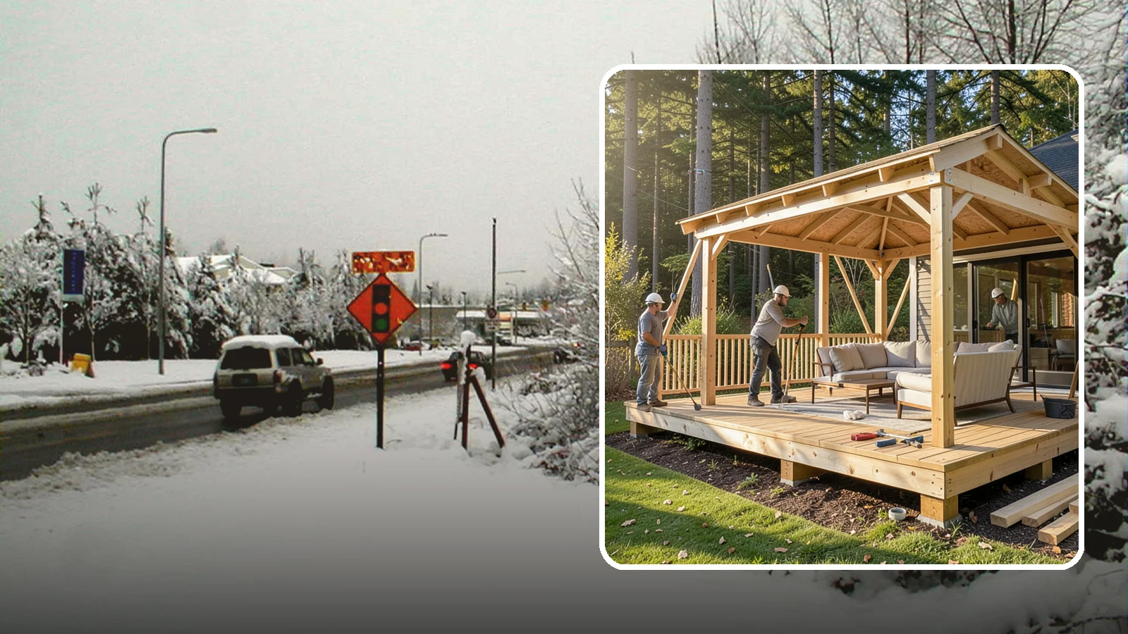 Gazebo Construction in Newcastle, King County, WA - A freestanding gazebo that gives your backyard a sheltered, all-weather gathering spot built for Northwest conditions.