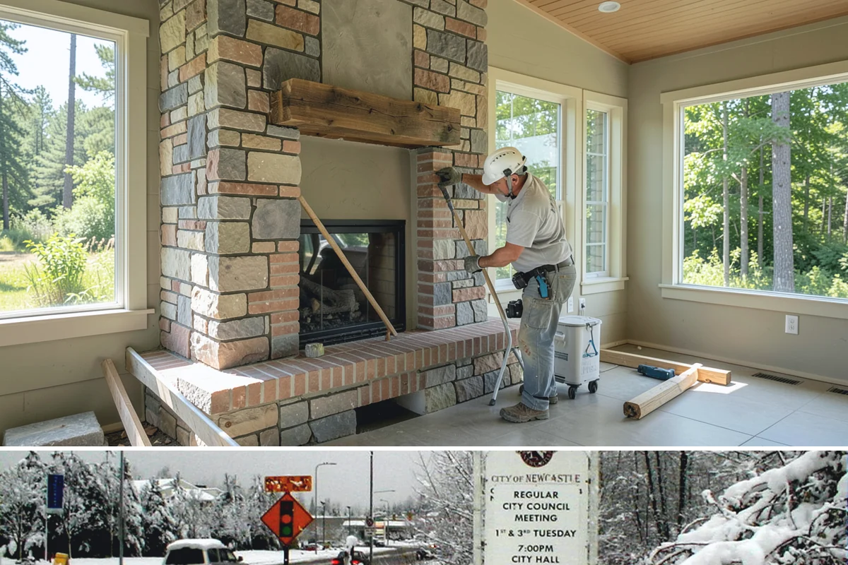 Gazebo Construction in Newcastle, King County, WA - Summer scheduling lets the roof and finishes complete before the fall rains arrive.