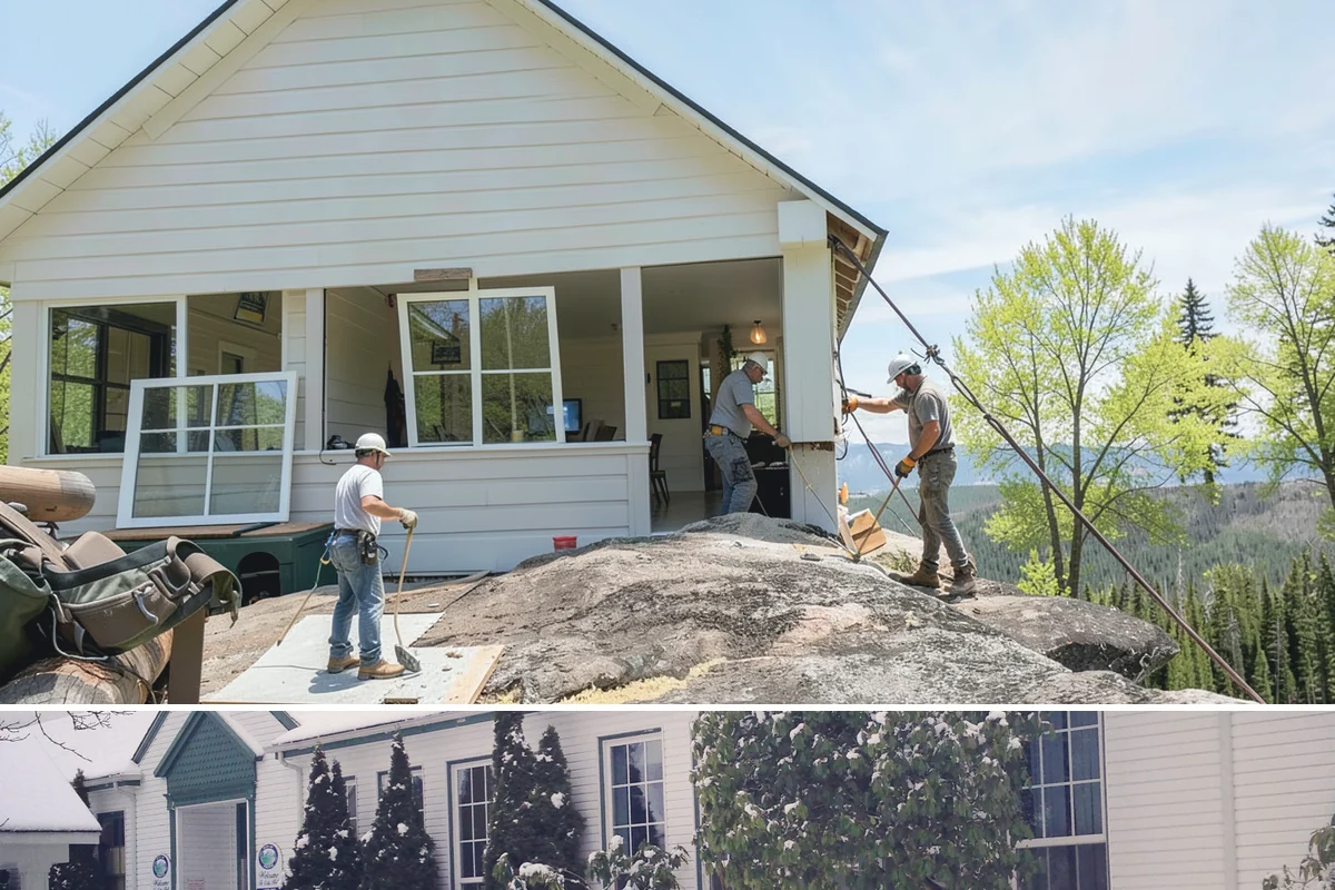 Gazebo Construction in Pacific, King County, WA - Summer scheduling lets the roof and finishes complete before the fall rains arrive.